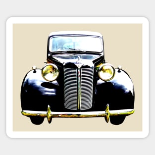 Austin Ten 1940s British classic car high contrast Sticker